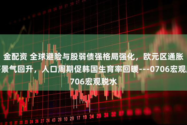 金配资 全球避险与股弱债强格局强化，欧元区通胀回落景气回升，人口周期促韩国生育率回暖---0706宏观脱水