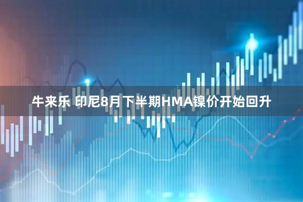 牛来乐 印尼8月下半期HMA镍价开始回升